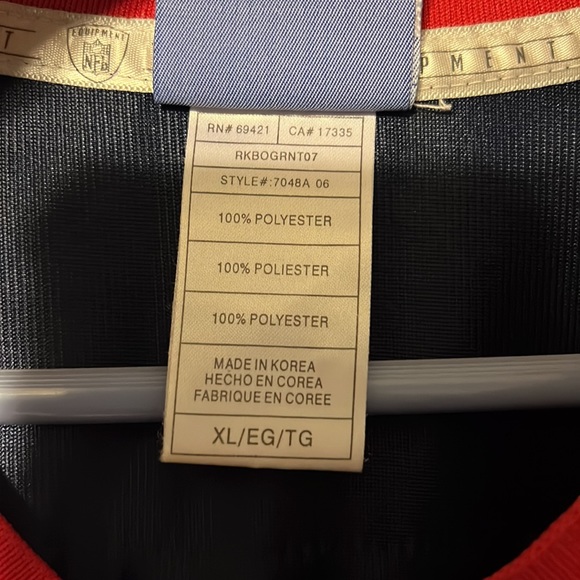 Eric Moulds Houston Texans Jersey Size XL Color Blue - Picture 4 of 7